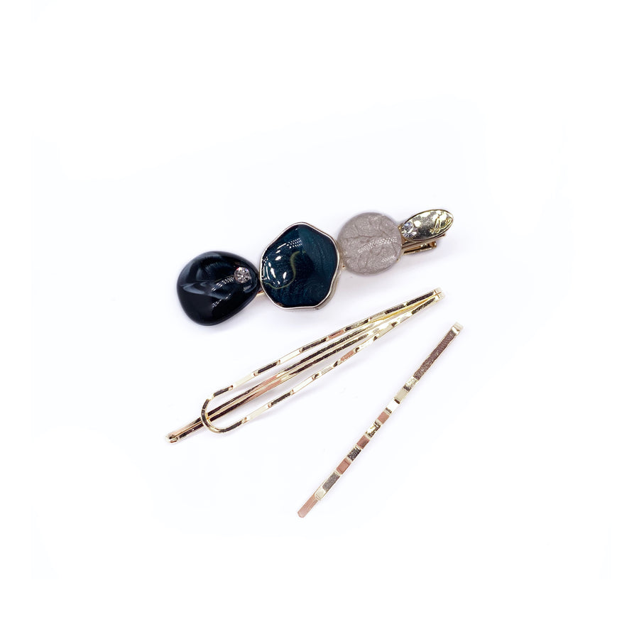 Aesthetic Enamel-paint Gemstone Jewelry Set